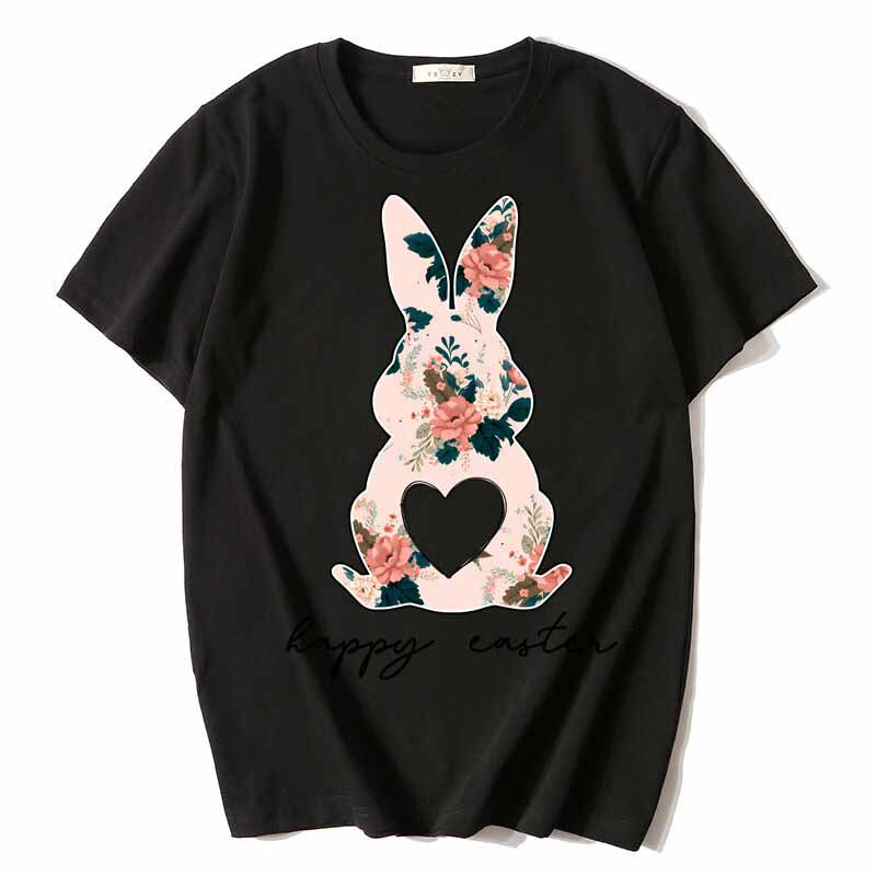 Easter Bunny Unisex Personalized Cotton T-Shirt
