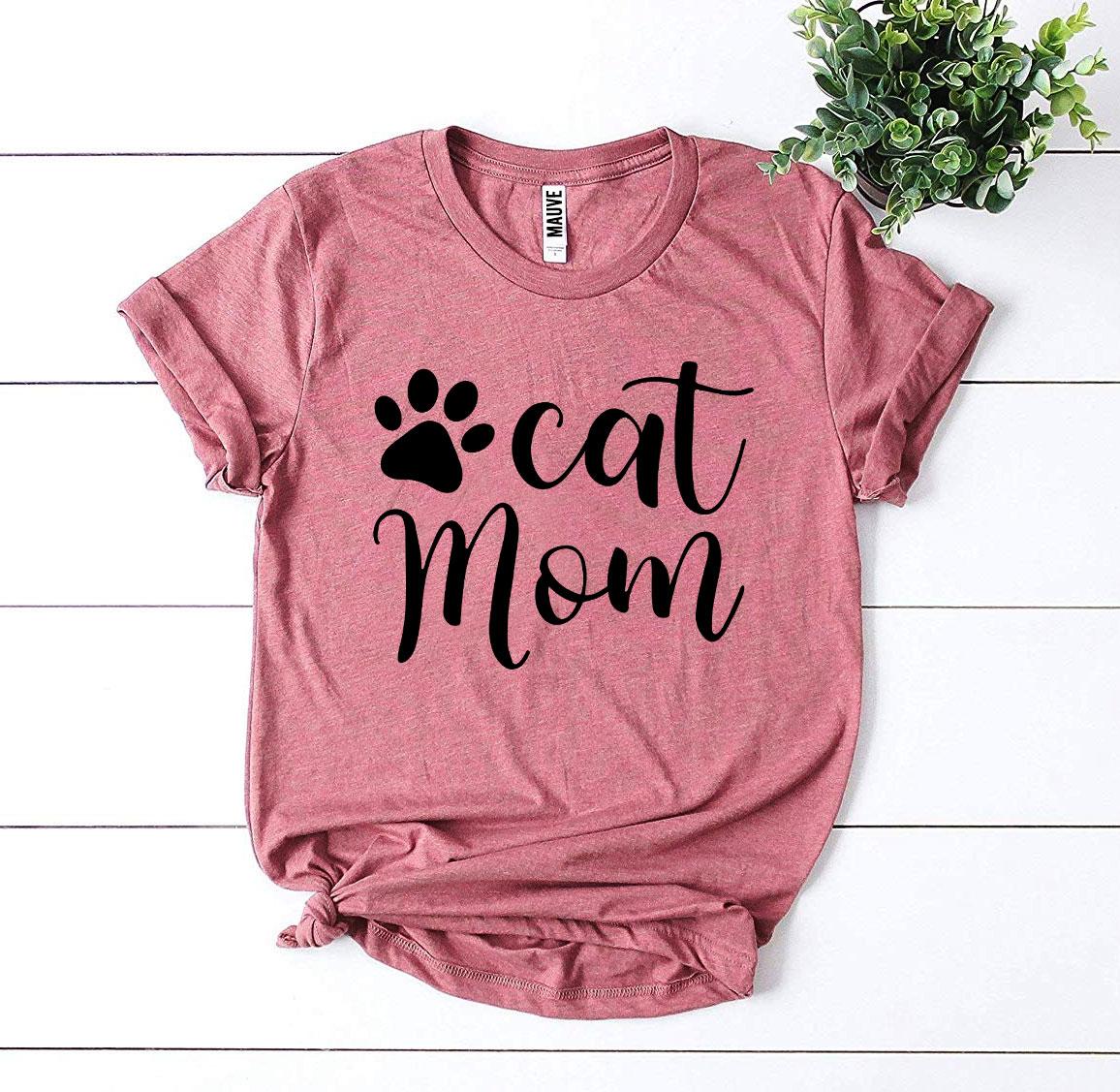 Cat Mom T-shirt