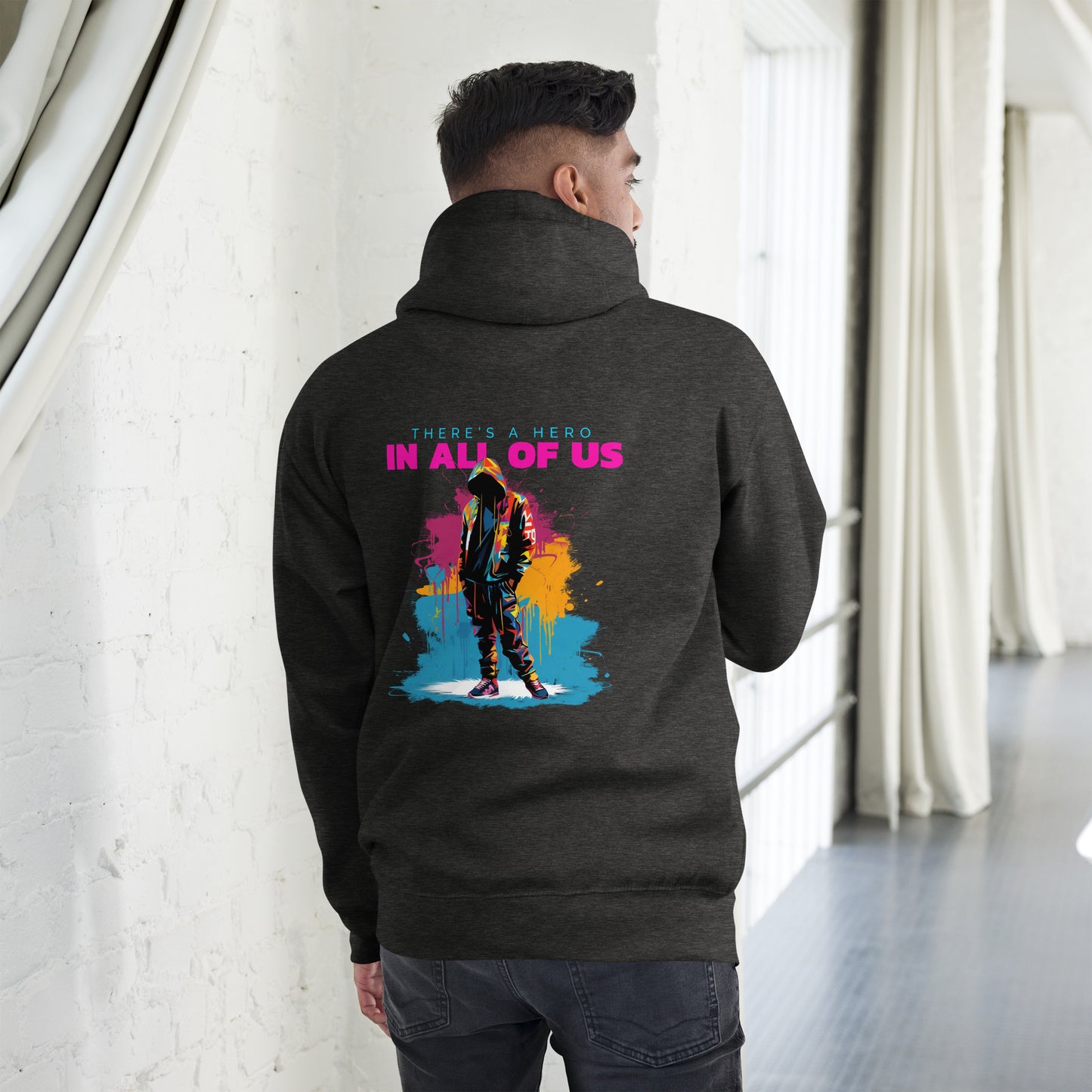 "There's a Hero in all of us" Unisex Hoodie