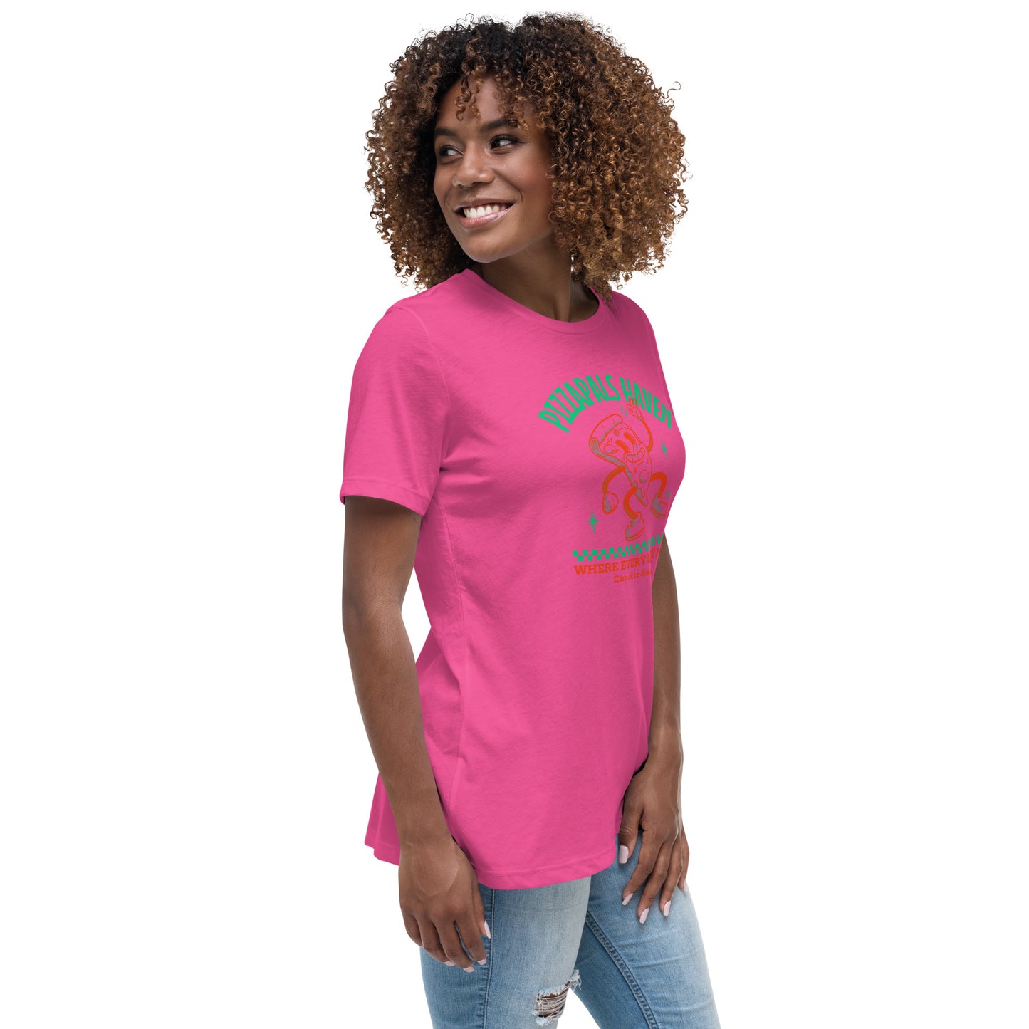 Pizza Pal Haven Women's Relaxed T-Shirt