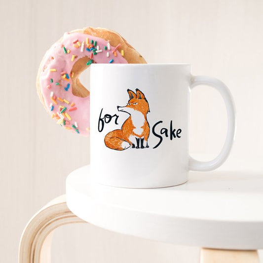 For Fox Sake - Ceramic Coffee Mug
